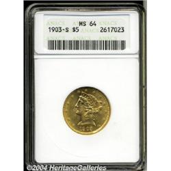 1903-S[$5] MS64 ANACS.