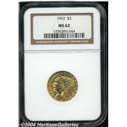 1912[$5] MS62 NGC.