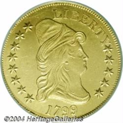 1799[$10] Small Stars Obverse MS62 PCGS.