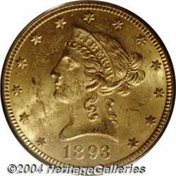 1893-O[$10] MS63 PCGS.