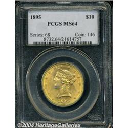 1895[$10] MS64 PCGS.
