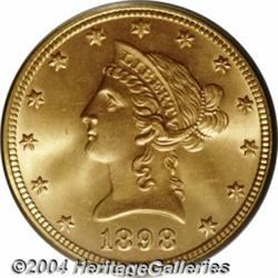 1898[$10] MS65 PCGS.