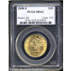1898-S[$10] MS62 PCGS.