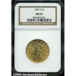 1900[$10] MS64 NGC.