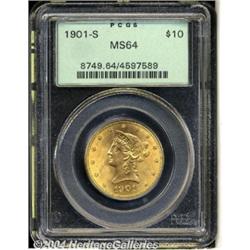 1901-S[$10] MS64 PCGS.