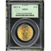 Image 1 : 1901-S[$10] MS64 PCGS.