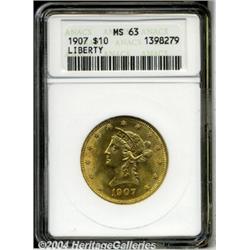 1907[$10] MS63 ANACS.