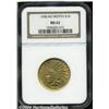Image 1 : 1908[$10] No Motto MS62 NGC.