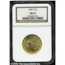 1909[$10] MS63 NGC.