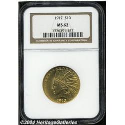 1912[$10] MS62 NGC.