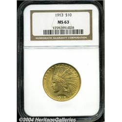 1913[$10] MS63 NGC.