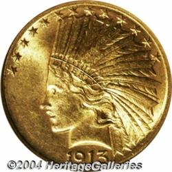 1913-S[$10] MS62 NGC.