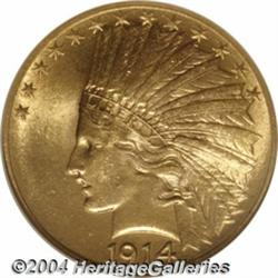 1914[$10] MS64 NGC.