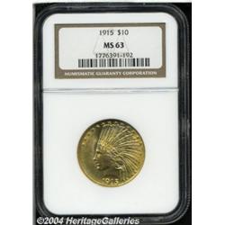1915[$10] MS63 NGC.
