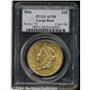Image 3 : 1854[$20] Large Date AU58 PCGS.