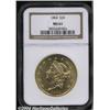 Image 3 : 1864[$20] MS61 NGC.