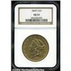 Image 1 : 1864-S[$20] AU53 NGC.