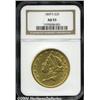 Image 1 : 1869-S[$20] AU55 NGC.