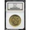 Image 3 : 1875[$20] MS62 NGC.