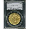 Image 1 : 1875-CC[$20] AU58 PCGS.