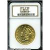 Image 1 : 1875-S[$20] AU55 NGC.