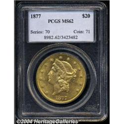 1877[$20] MS62 PCGS.