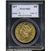Image 1 : 1877[$20] MS62 PCGS.