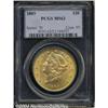 Image 1 : 1889[$20] MS62 PCGS.