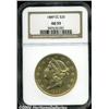 Image 3 : 1889-CC[$20] AU55 NGC.