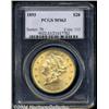 Image 1 : 1893[$20] MS63 PCGS.