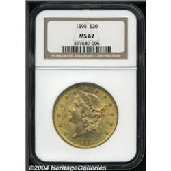 1895[$20] MS62 NGC.