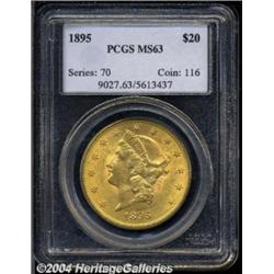 1895[$20] MS63 PCGS.