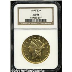 1896[$20] MS61 NGC.