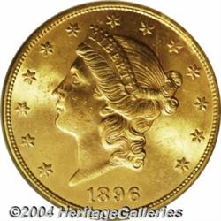 1896-S[$20] MS64 PCGS.