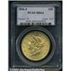 Image 3 : 1896-S[$20] MS64 PCGS.