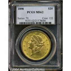 1898[$20] MS62 PCGS.