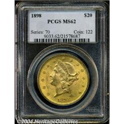 1898[$20] MS62 PCGS.