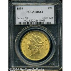1898[$20] MS62 PCGS.