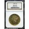 Image 3 : 1898[$20] MS62 Prooflike NGC.