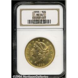 1898[$20] MS62 NGC.
