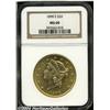Image 1 : 1898-S[$20] MS60 NGC.