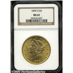 1898-S[$20] MS62 NGC.