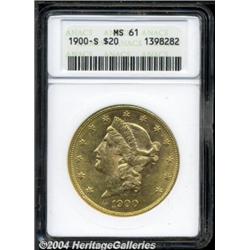 1900-S[$20] MS61 ANACS.