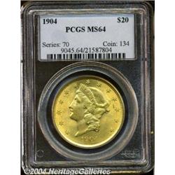 1904[$20] MS64 PCGS.
