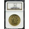 Image 1 : 1904[$20] MS64 NGC.