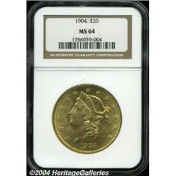 1904[$20] MS64 NGC.