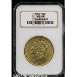 1904[$20] MS64 NGC.