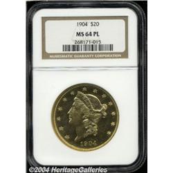 1904[$20] MS64 Prooflike PCGS.