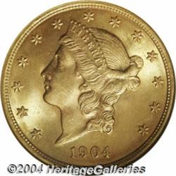 1904[$20] MS65 NGC.