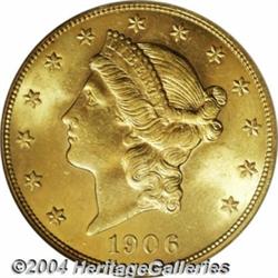 1906[$20] MS63 PCGS.